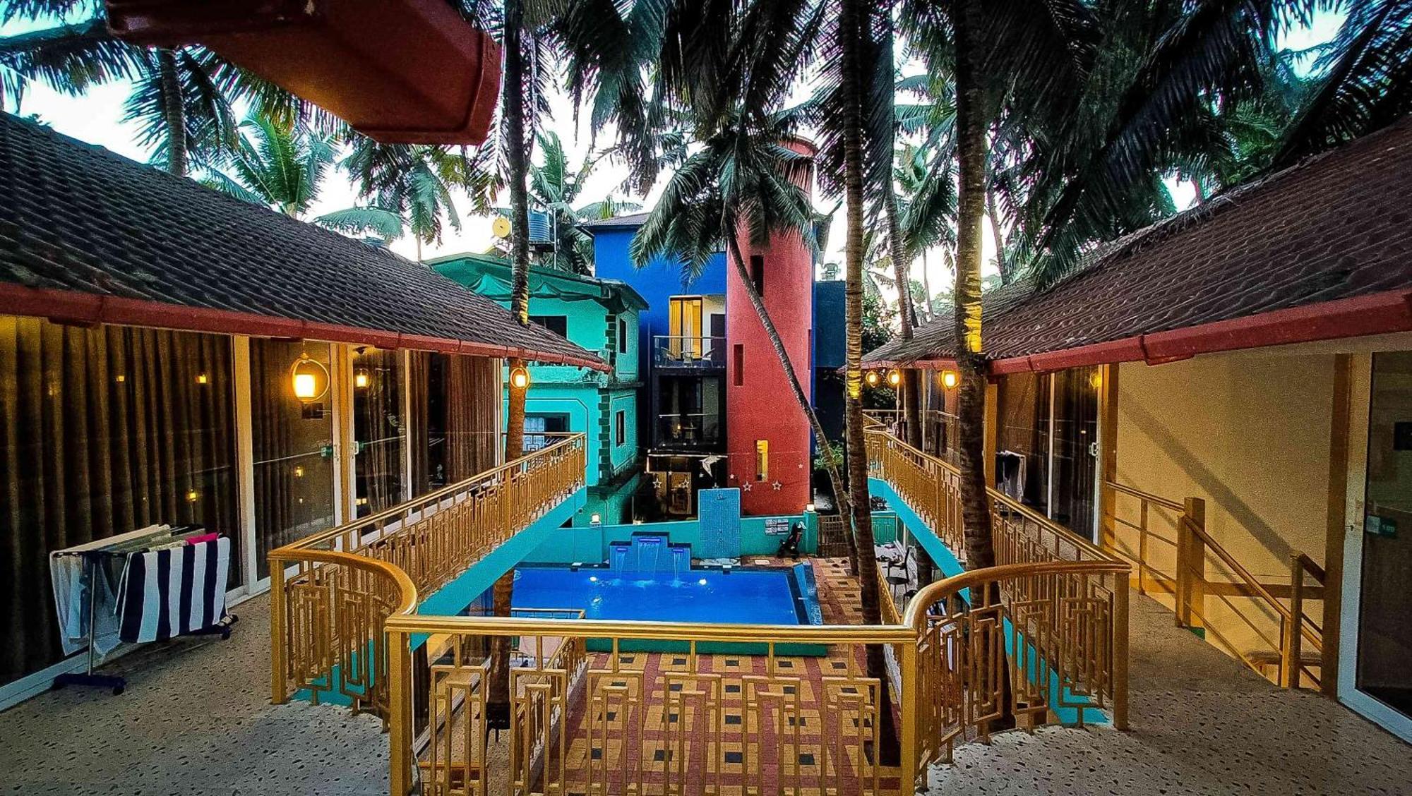36 Yard Beach Cottages Старый Гоа Экстерьер фото